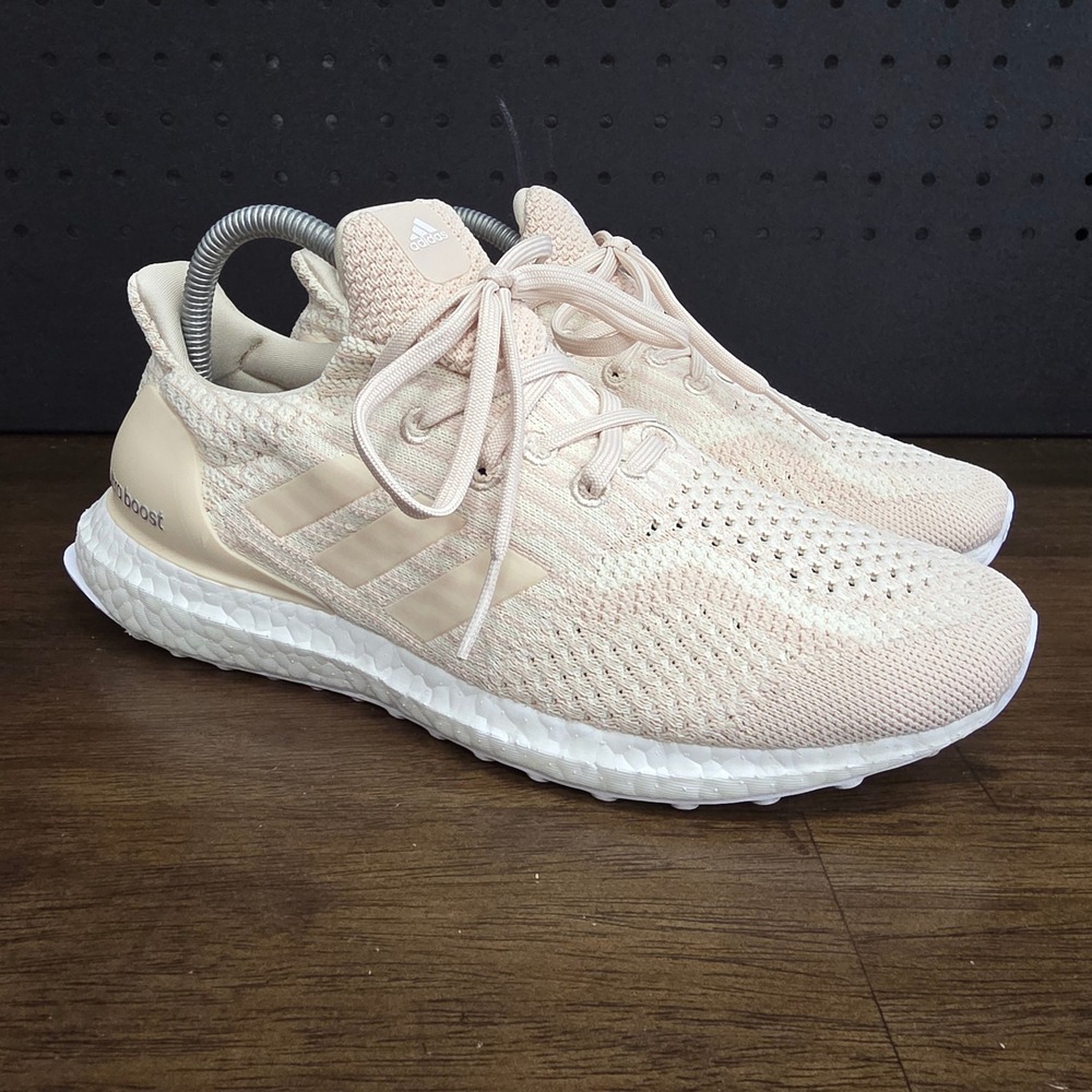 Adidas Ultra Boost 5.0 Uncaged DNA Women 8.5 Halo Ivory Running Sneaker G55370